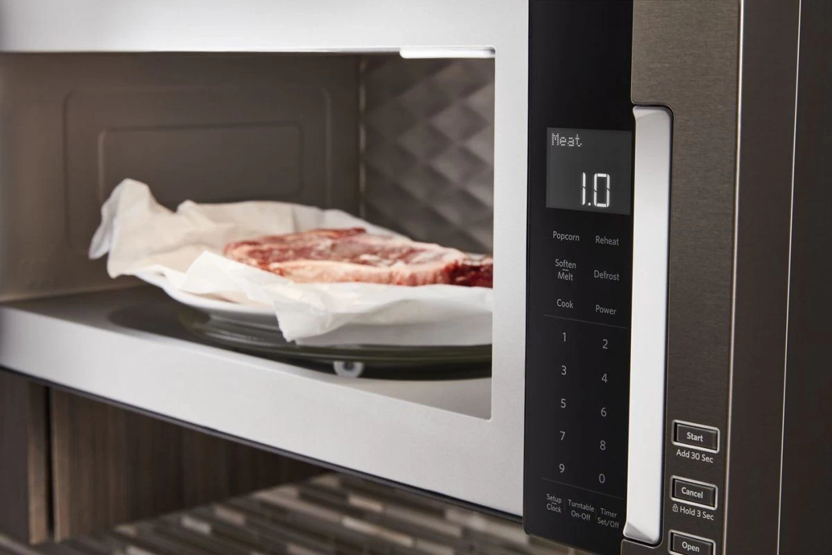 KitchenAid® 1.1 Cu. Ft. Black Stainless Steel With PrintShield™ Finish Over The Range Microwave Hood Combination 12 KitchenAid® 1.1 Cu. Ft. Black Stainless Steel With PrintShield™ Finish Over The Range Microwave Hood Combination - Image 10