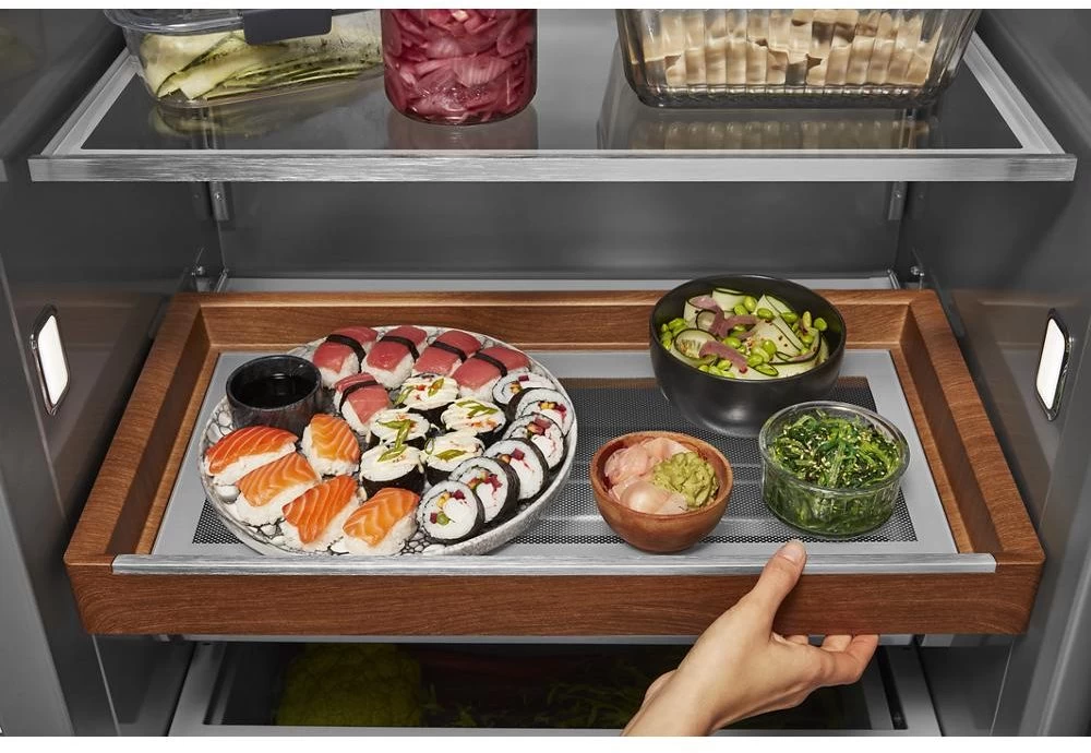 KitchenAid® 25.1 Cu. Ft. Stainless Steel With PrintShield™ Finish Counter Depth Side-by-Side Refrigerator 3 KitchenAid® 25.1 Cu. Ft. Stainless Steel With PrintShield™ Finish Counter Depth Side-by-Side Refrigerator