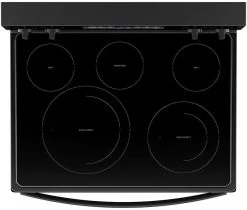 Whirlpool® 30" Black Freestanding Electric Range With 5-in-1 Air Fry Oven -Professional Kitchen Appliance Store c6c1462d a03a 4376 943c 195dcf4297f6