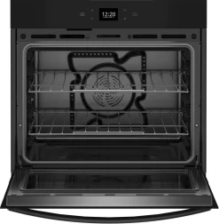 Whirlpool® 30" Black Single Electric Wall Oven -Professional Kitchen Appliance Store c6e43b50 561d 4c1d 9cf1 c27165d9ecc2