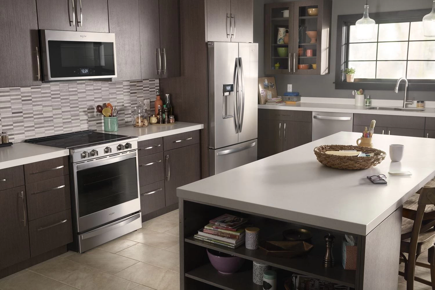 Whirlpool® 30" Fingerprint Resistant Stainless Steel Smart Slide-In Electric Range 4 Whirlpool® 30" Fingerprint Resistant Stainless Steel Smart Slide-In Electric Range - Image 2