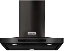 KitchenAid® 36" Black Stainless Steel With PrintShield™ Finish Wall Mount Canopy Range Hood -Professional Kitchen Appliance Store c862b910 9620 491e 9aec 6a9fbe9d3a87
