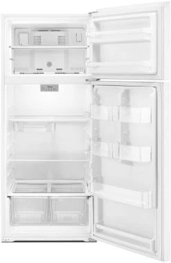 Whirlpool® 17.6 Cu. Ft. Top Mount Refrigerator-White