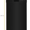 Whirlpool® 18" Black Built In Dishwasher -Professional Kitchen Appliance Store cbc0997d 4d77 4855 9b3e e8d4623cded0