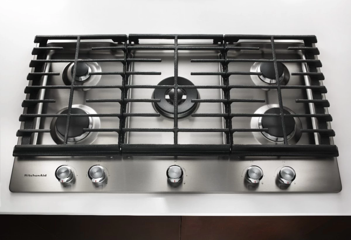 KitchenAid® 36'' Stainless Steel Gas Cooktop 12 KitchenAid® 36'' Stainless Steel Gas Cooktop - Image 10