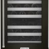 KitchenAid® 24" Black Stainless Steel Wine Cooler