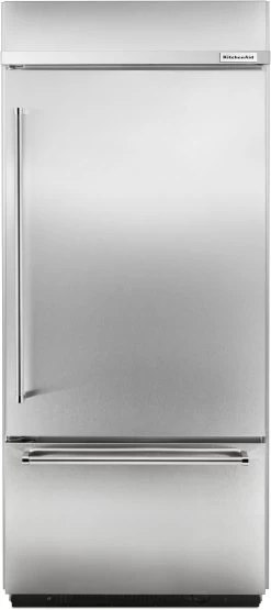 KitchenAid® 20.9 Cu. Ft. Stainless Steel Built In Bottom Freezer Refrigerator