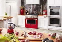 KitchenAid® 36" Passion Red Commercial-Style Free Standing Dual Fuel Range -Professional Kitchen Appliance Store d1cdf319 d6ee 4bb9 9c44 1c83fb3950c4