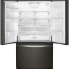 Whirlpool® 33 In. 22.1 Cu. Ft. Fingerprint Resistant Black Stainless Steel Freestanding French Door Refrigerator -Professional Kitchen Appliance Store d3eae343 ba65 4c71 91dc 88832d332e90