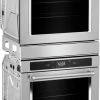 KitchenAid® 24" FingerPrint Resistant Stainless Steel Double Electric Wall Oven