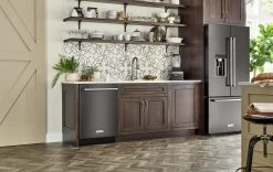 KitchenAid® 24" PrintShield™ Black Stainless Steel Top Control Built In Dishwasher -Professional Kitchen Appliance Store d51645c6 cd66 487d bc94 67ad8c71e029