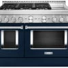 KitchenAid® 48" Ink Blue Smart Commercial-Style Gas Range With Griddle 1 KitchenAid® 48" Ink Blue Smart Commercial-Style Gas Range With Griddle -Professional Kitchen Appliance Store d526a20f 954a 468b 8e8c 0091b0dca8b1