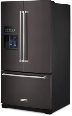 KitchenAid® 27.0 Cu. Ft. PrintShield™ Black Stainless French Door Refrigerator -Professional Kitchen Appliance Store d6d57f8b 3512 4c60 ab4f e9c608f2001a
