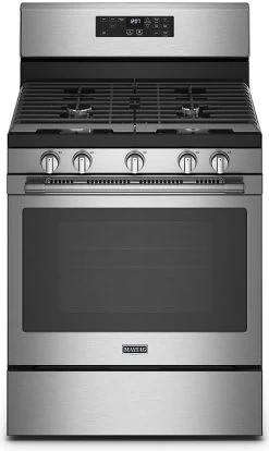 Maytag® 30" Fingerprint Resistant Stainless Steel Freestanding Gas Range With Air Fryer -Professional Kitchen Appliance Store dcafbdaf d10e 4af3 be42 af8bbe0f5912