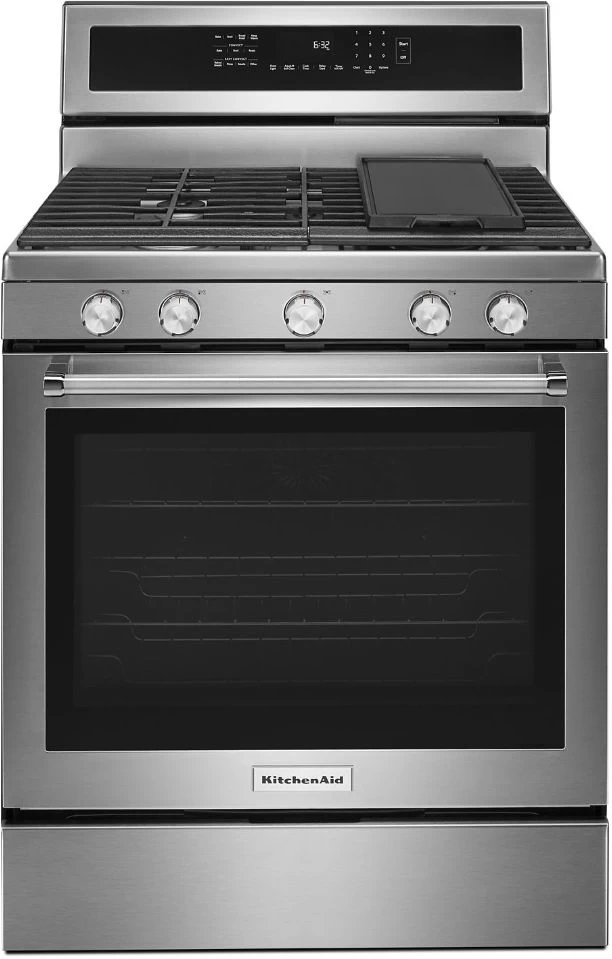 KitchenAid® 30" Stainless Steel Free Standing Gas Range 4 KitchenAid® 30" Stainless Steel Free Standing Gas Range - Image 2