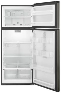 Whirlpool 17.6 Cu. Ft. Black Stainless Steel Top Freezer Refrigerator -Professional Kitchen Appliance Store e2e9d975 8172 456a ae23 15138ff02e0e
