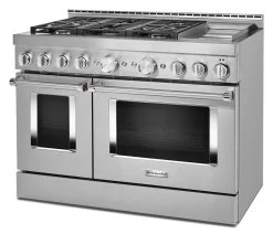 KitchenAid® 48" Stainless Steel Commercial Style Freestanding Gas Range 18 KitchenAid® 48" Stainless Steel Commercial Style Freestanding Gas Range -Professional Kitchen Appliance Store e3495470 3f4a 4b82 9b85 c84b28683b4a
