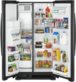 Amana® 21.4 Cu. Ft. Stainless Steel Side-By-Side Refrigerator -Professional Kitchen Appliance Store e3fecb91 c140 410a 9cd9 19f62a4ce29a 1