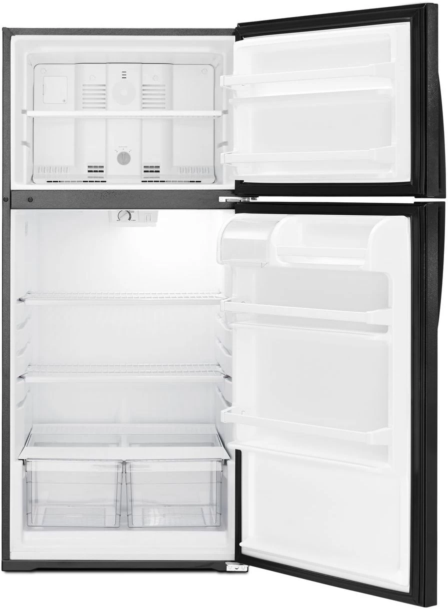Whirlpool® 14.3 Cu. Ft. Black Top Freezer Refrigerator 3 Whirlpool® 14.3 Cu. Ft. Black Top Freezer Refrigerator