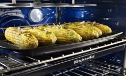 KitchenAid® 30" Stainless Steel Free Standing Dual Fuel Double Oven Range -Professional Kitchen Appliance Store e4fae542 0dd0 4542 80e4 ce035b3ac05a