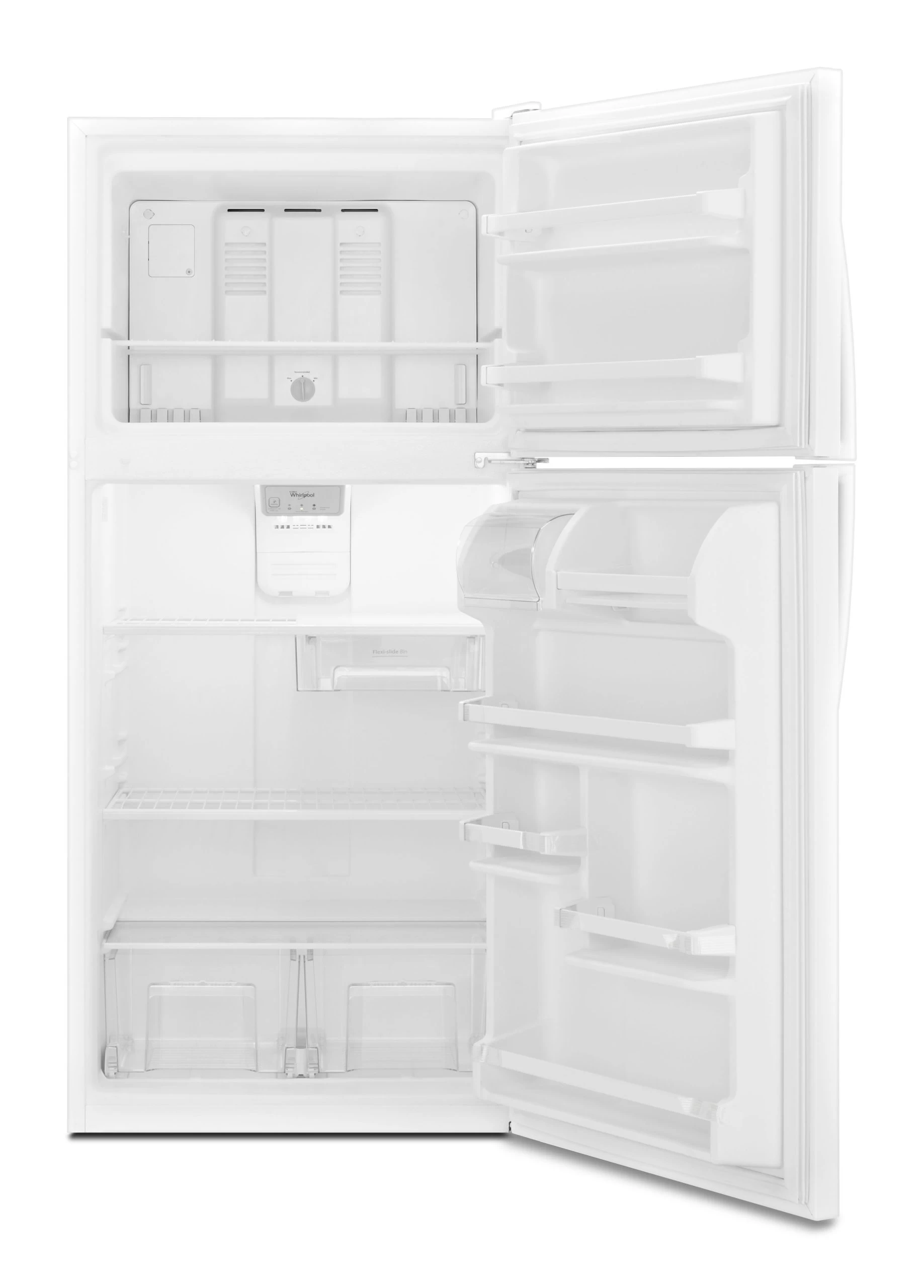 Whirlpool® 30 In. 18.2 Cu. Ft. White Top Freezer Refrigerator 9 Whirlpool® 30 In. 18.2 Cu. Ft. White Top Freezer Refrigerator - Image 7