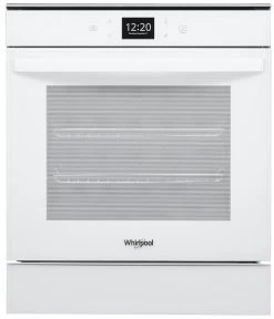 Whirlpool® 24" White Single Electric Wall Oven -Professional Kitchen Appliance Store ec694799 189c 45bf 97b1 8053f6c2d91b