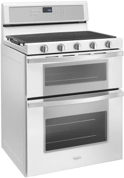 Whirlpool® 30" Gas Built In Double Oven-White Ice -Professional Kitchen Appliance Store eccd7341 697b 4237 ab39 410f6e6ec162