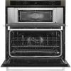 KitchenAid® 27" Black Stainless Steel With PrintShield™ Finish Electric Built In Oven/Microwave Combo
