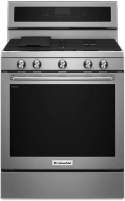KitchenAid® 30" Stainless Steel Free Standing Gas Range 16 KitchenAid® 30" Stainless Steel Free Standing Gas Range -Professional Kitchen Appliance Store ed1dd418 5661 41a3 a2f1 54c2308ca8ce
