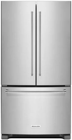 KitchenAid® 20.0 Cu. Ft. Stainless Steel Counter Depth French Door Refrigerator -Professional Kitchen Appliance Store ee8f95ea b6d5 4854 b25b 862059968215