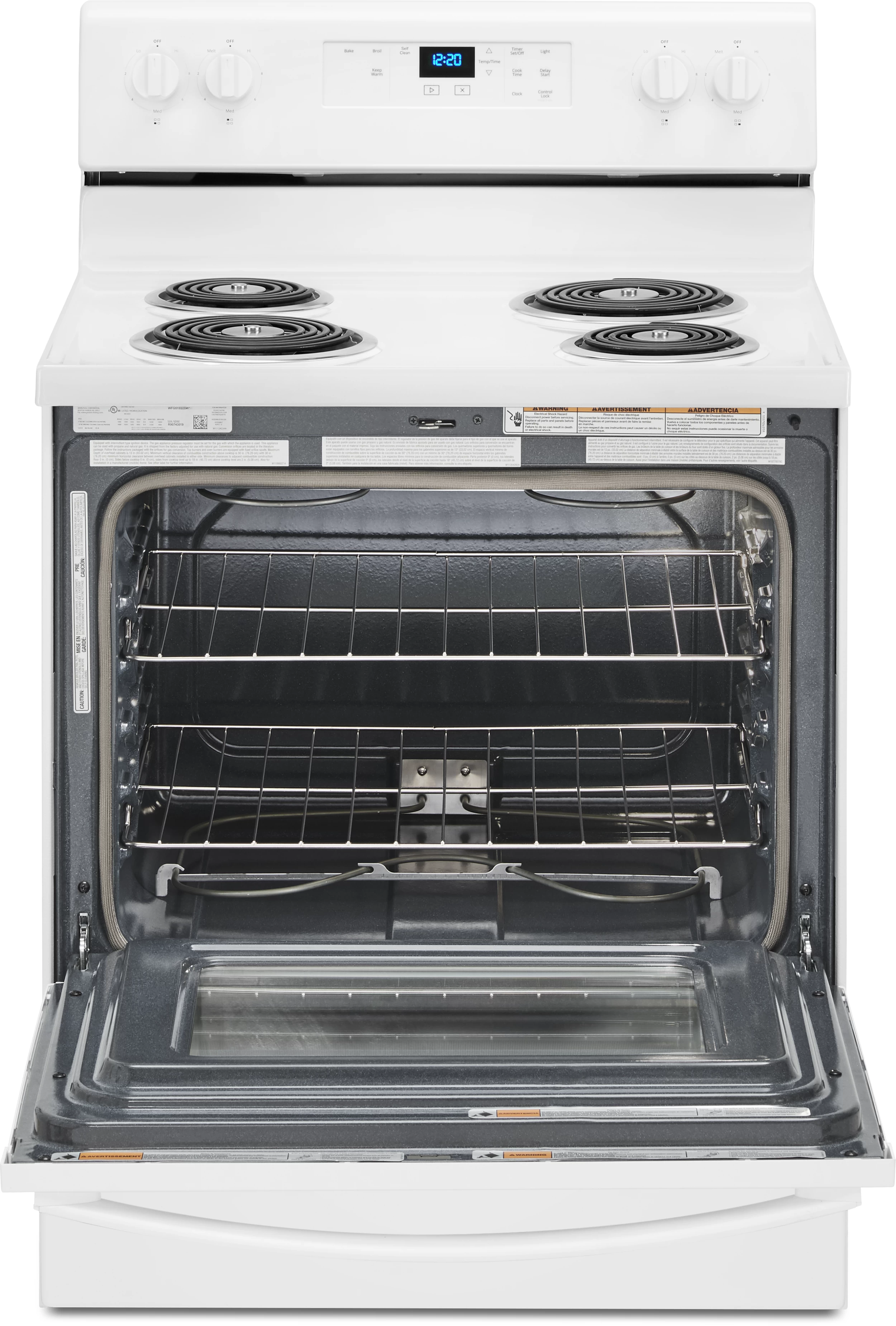 Whirlpool® 30" White Free Standing Electric Range 12 Whirlpool® 30" White Free Standing Electric Range - Image 10