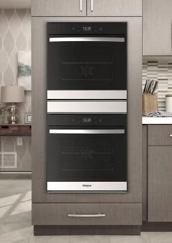 Whirlpool® 24" Fingerprint Resistant Stainless Steel Double Electric Wall Oven