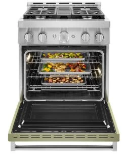 KitchenAid® 30" Stainless Steel Commercial Style Gas Range 15 KitchenAid® 30" Stainless Steel Commercial Style Gas Range -Professional Kitchen Appliance Store fa268e6b ad00 43b1 bcf1 765b8b6cfc2d 1