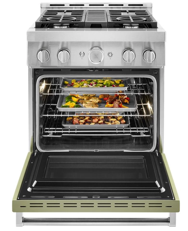 KitchenAid® 30" Stainless Steel Commercial Style Gas Range 6 KitchenAid® 30" Stainless Steel Commercial Style Gas Range - Image 4