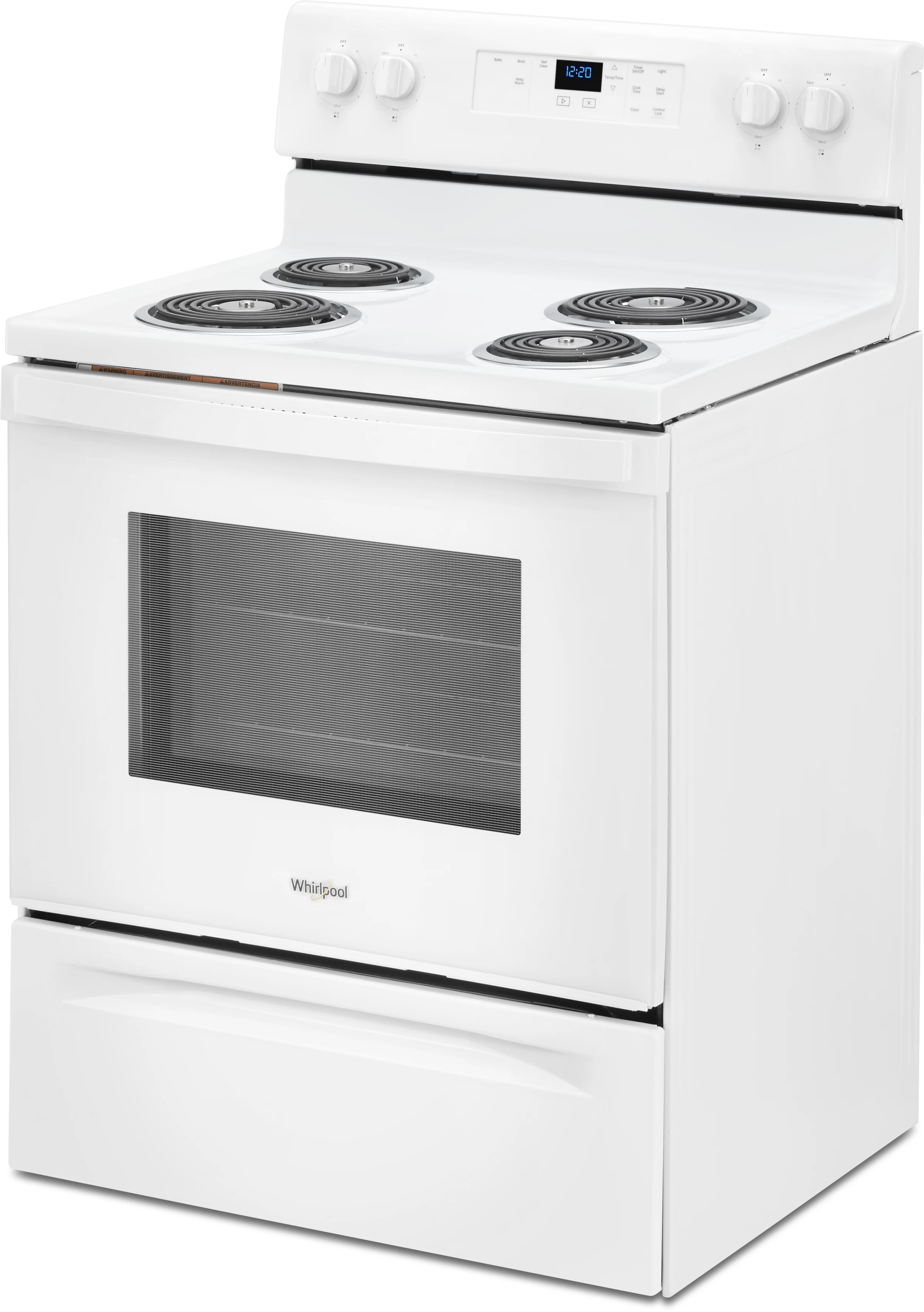 Whirlpool® 30" White Free Standing Electric Range 5 Whirlpool® 30" White Free Standing Electric Range - Image 3