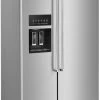 KitchenAid® 24.8 Cu. Ft. Stainless Steel With PrintShield™ Finish Side-by-Side Refrigerator