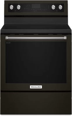 KitchenAid® 30" Black Stainless Steel With PrintShield™ Finish Free Standing Electric Convection Range 12 KitchenAid® 30" Black Stainless Steel With PrintShield™ Finish Free Standing Electric Convection Range -Professional Kitchen Appliance Store fd48d2d3 c5bd 4ecb 8f66 fb7476b3a5e5