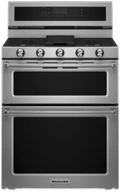KitchenAid® 30" Stainless Steel Free Standing Gas Double Oven Range 16 KitchenAid® 30" Stainless Steel Free Standing Gas Double Oven Range -Professional Kitchen Appliance Store feeb045e d950 4317 9f46 ba2f8c505284