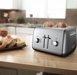 KitchenAid 4-Slice Toaster - Contour Silver 8 KitchenAid 4-Slice Toaster - Contour Silver -Professional Kitchen Appliance Store image 11
