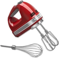 KitchenAid 7-Speed Ultra Power Hand Mixer - Empire Red