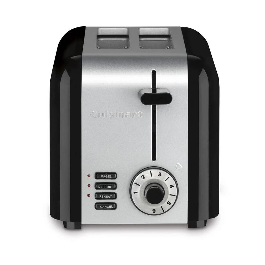 Cuisinart 2-Slice Brushed Stainless Hybrid Toaster