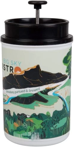 Planetary Design Big Sky Bistro French Press Mug Spring -Professional Kitchen Appliance Store image 230