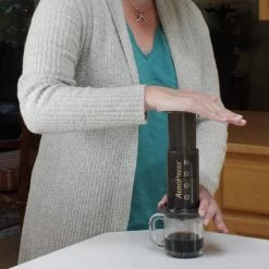 AeroPress 1-3 Cup Coffee And Espresso Maker -Professional Kitchen Appliance Store image 296