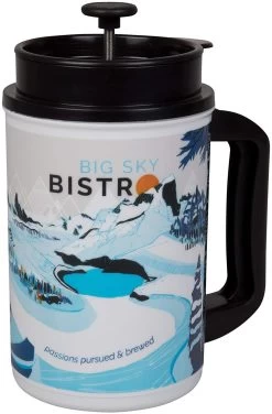 Planetary Design Big Sky Bistro French Press Mug Winter