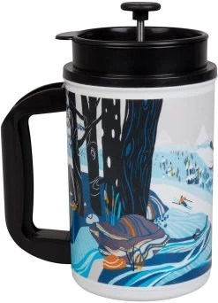 Planetary Design Big Sky Bistro French Press Mug Winter -Professional Kitchen Appliance Store image 351