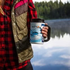 Planetary Design Big Sky Bistro French Press Mug Winter -Professional Kitchen Appliance Store image 353