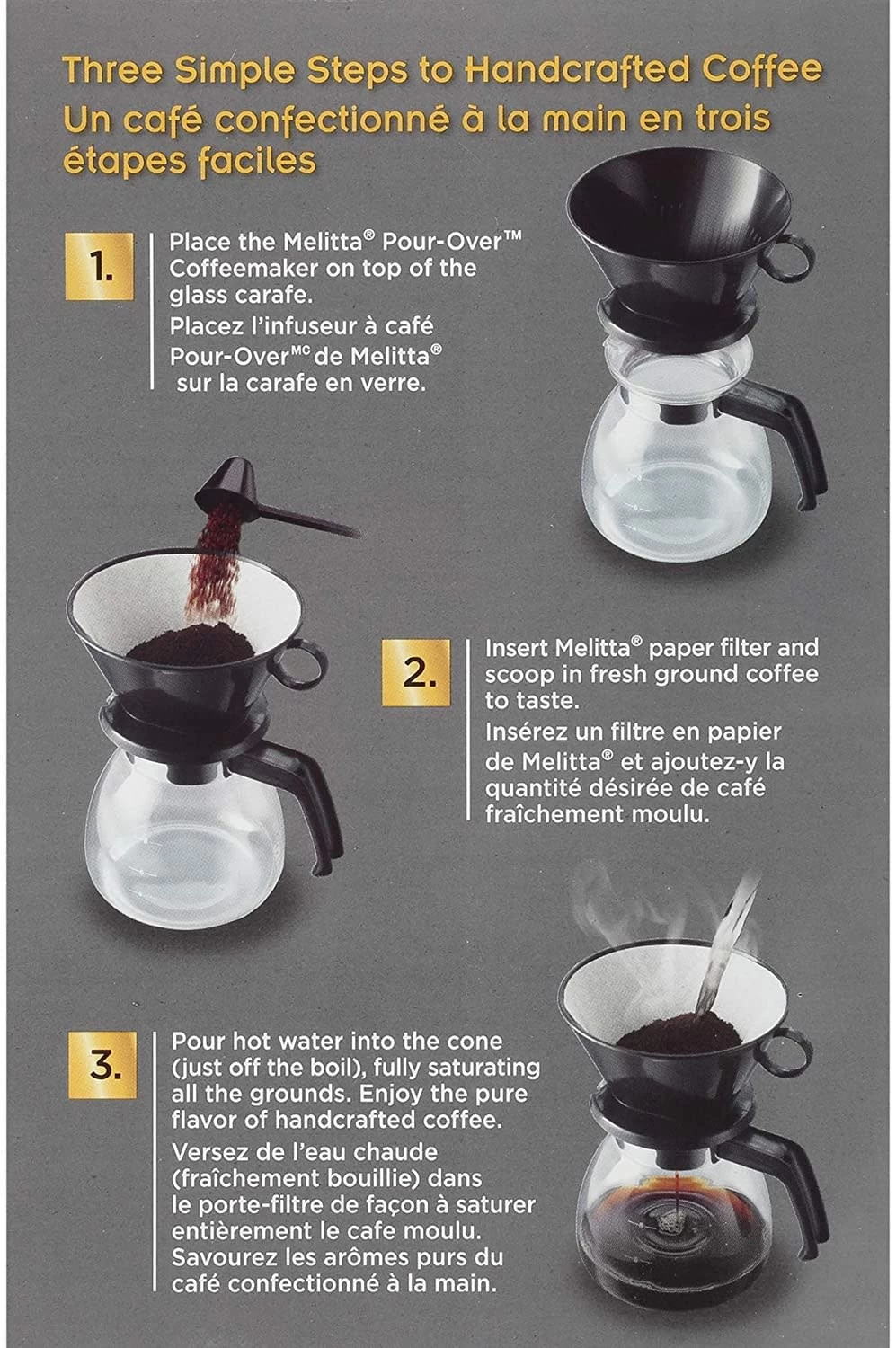 Melitta Pour-Over Coffee Brewer, 10 Cup 5 Melitta Pour-Over Coffee Brewer, 10 Cup - Image 3