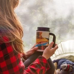 Planetary Design Big Sky Bistro French Press Mug Autumn -Professional Kitchen Appliance Store image 381