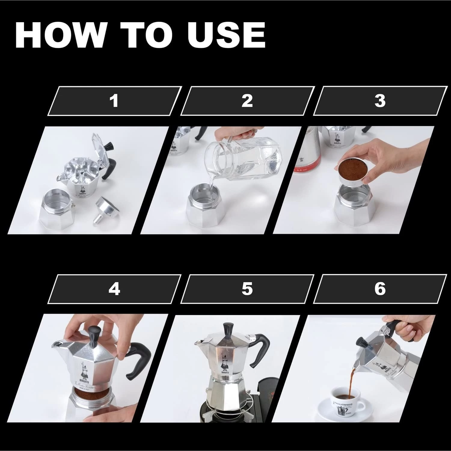 Bialetti Moka Express Espresso Maker - 12 Cup 8 Bialetti Moka Express Espresso Maker - 12 Cup - Image 6