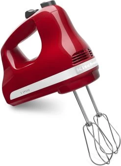 KitchenAid 5-Speed Ultra Power Hand Mixer - Empire Red